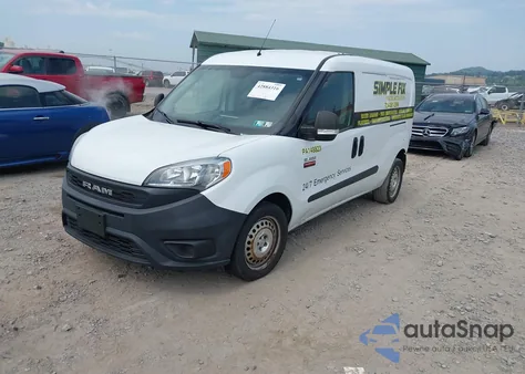 2019 Ram Promaster City Tradesman z USA, uszkodzony, nr VIN ZFBHRFAB0K6N28636